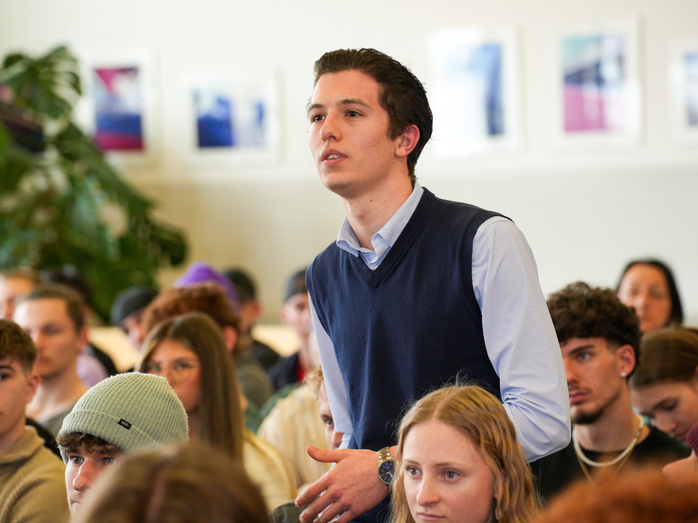 Samuel Benvenuti, EU-Juniorbotschafter Samuel Benvenuti, EU-Juniorbotschafter