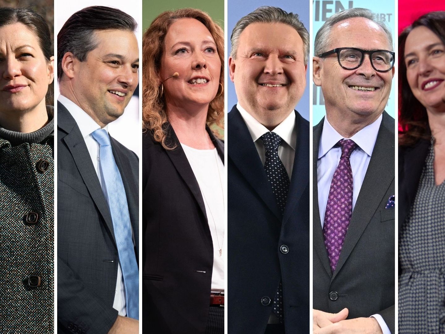 Vier Männer und drei Frauen führen die wienweit kandidierenden Parteien in die Gemeinderatswahl. Vier Männer und drei Frauen führen die wienweit kandidierenden Parteien in die Gemeinderatswahl.