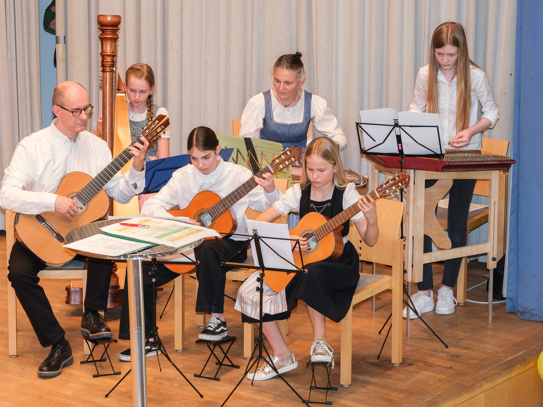 Ein buntes Programm gibt es beim Volksmusikkonzert in Alberschwende zu hören.