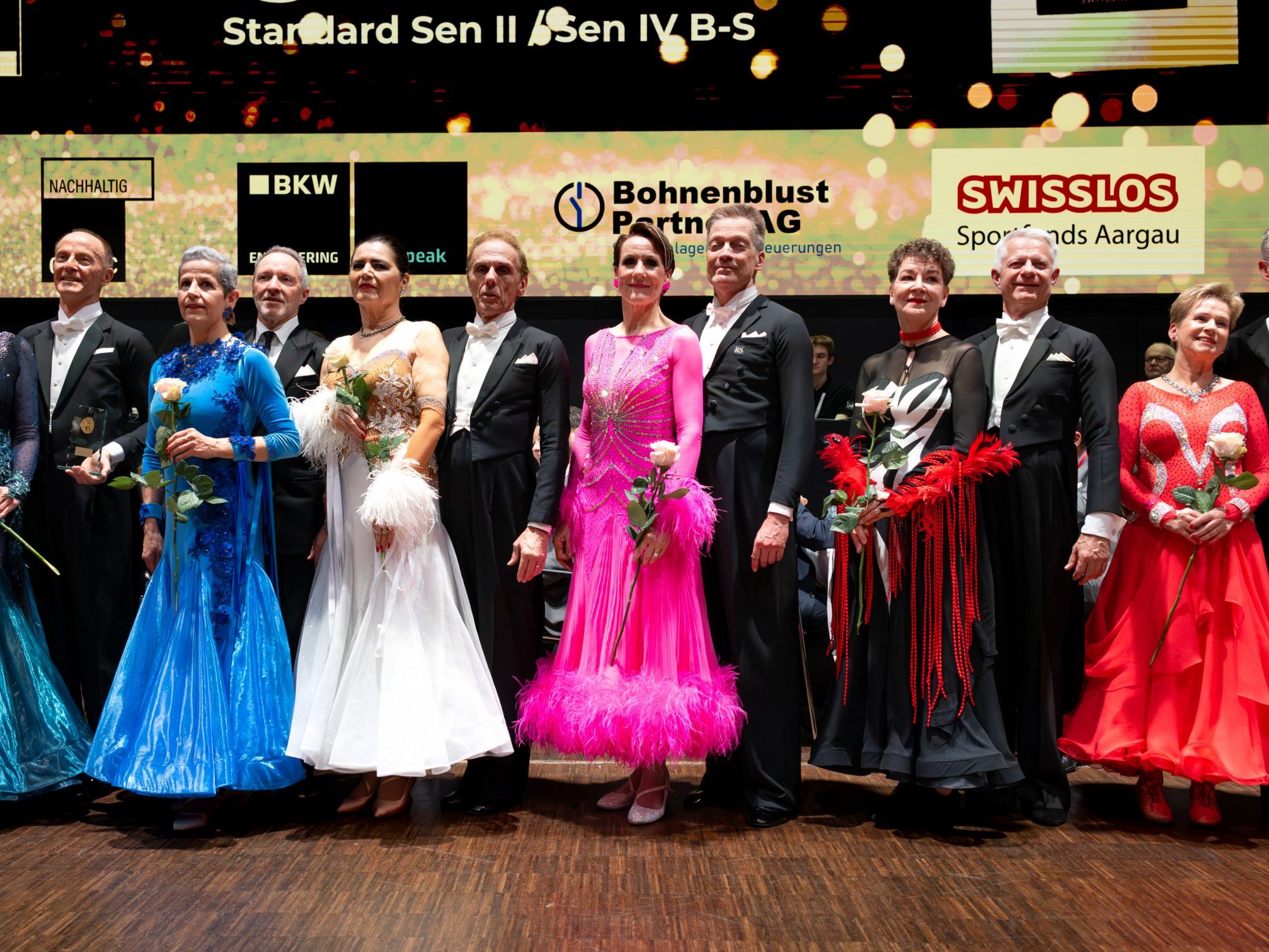 Barbara und Eugen Kathan: gelungener Einstand mit dem 2. Platz v. 8 Paaren Barbara und Eugen Kathan: gelungener Einstand mit dem 2. Platz v. 8 Paaren