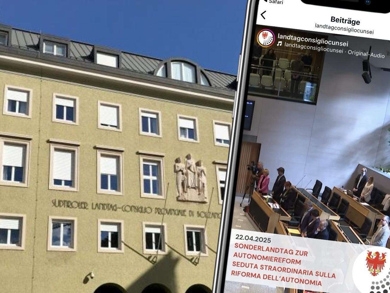 Der Sonderlandtag zur Frage um Südtirol-Autonomie endete mit einem Eklat.