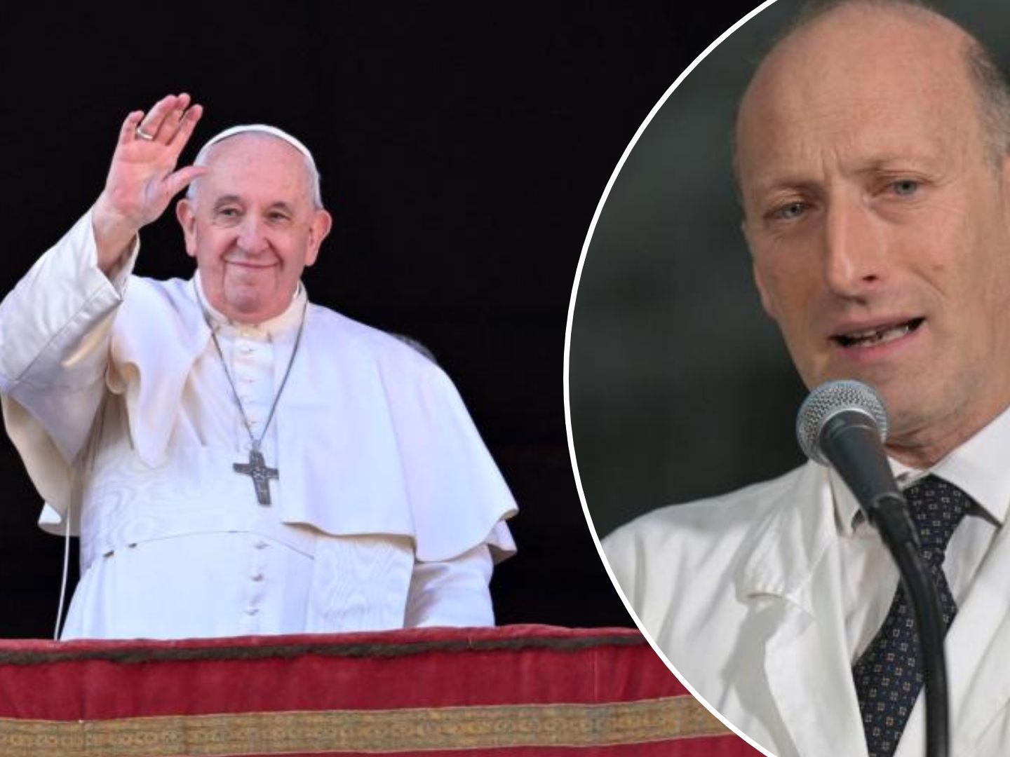Chirurgie-Professor Sergio Alfieri betreute den Papst bereits im März, als dieser im Krankenhaus war.