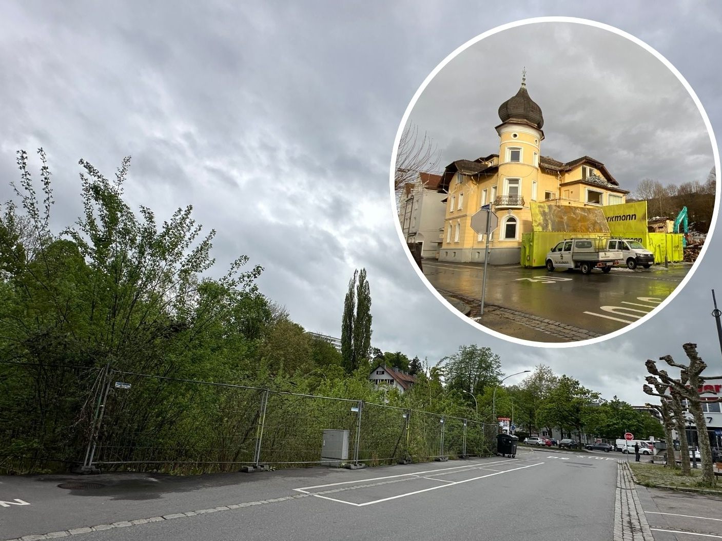 Wie steht es um das Gelände des ehemaligen Ballhauses?