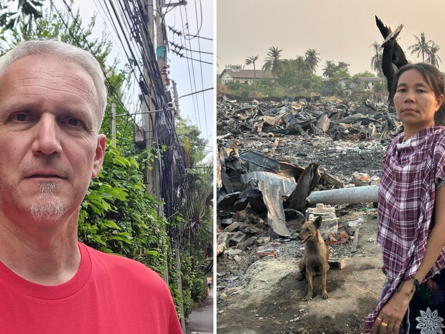 Harald Grabher von der Caritas Vorarlberg unterstützt die Betroffenen des Erdbebens in Myanmar.