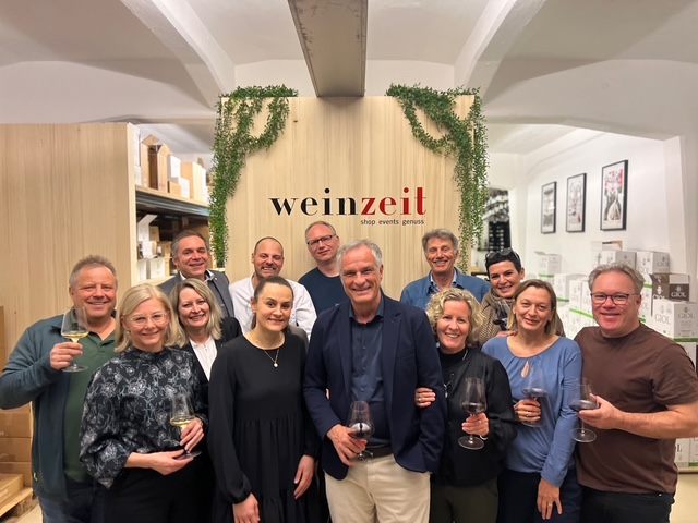 Gildenball-Gewinner erlebten Genussabend bei Weinzeit Gildenball-Gewinner erlebten Genussabend bei Weinzeit