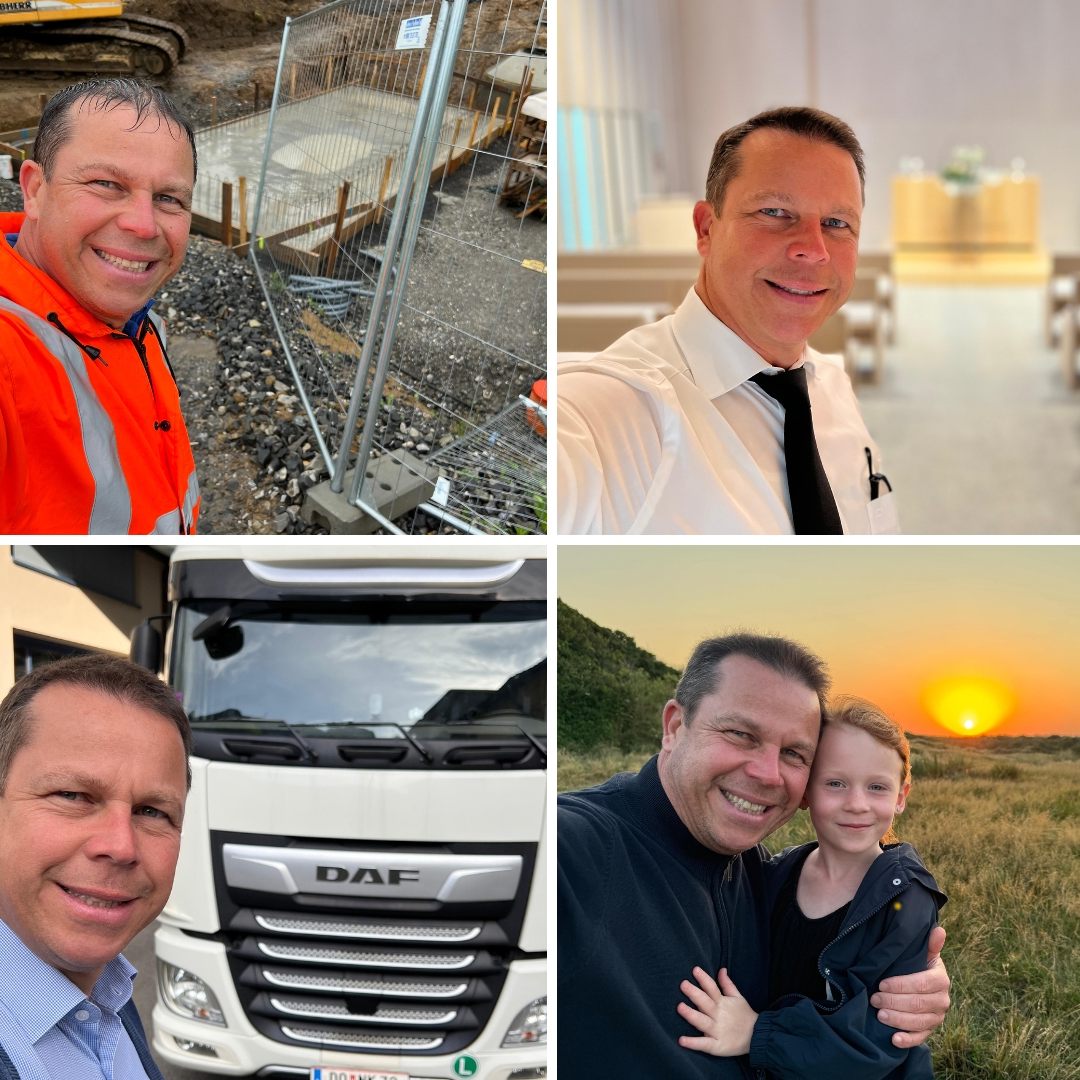 Thomas Guderjahn und seine unzähligen Berufe, die unterschiedlicher nicht sein könnten.