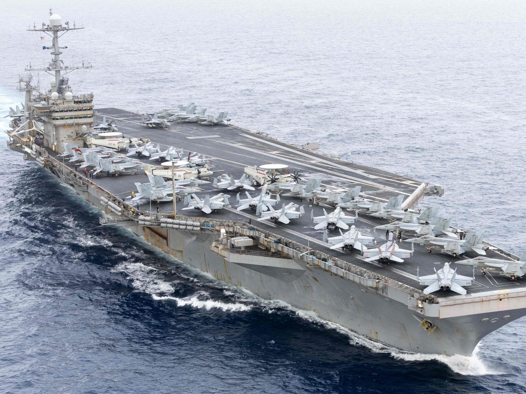 Die "USS Harry S. Truman" (Bild) verlor einen F-18-Kampfjet im Roten Meer.