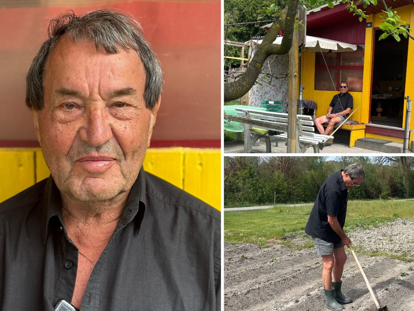 So gut wie jeden Tag ist Herbert Hagspiel in seiner Gartenparzelle in Lustenau. So gut wie jeden Tag ist Herbert Hagspiel in seiner Gartenparzelle in Lustenau.