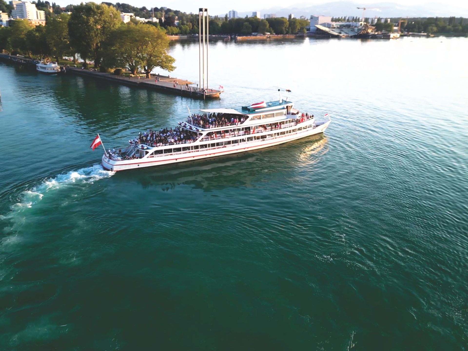 Zur "Weißen Flotte" gehören auch die Vorarlberg Lines