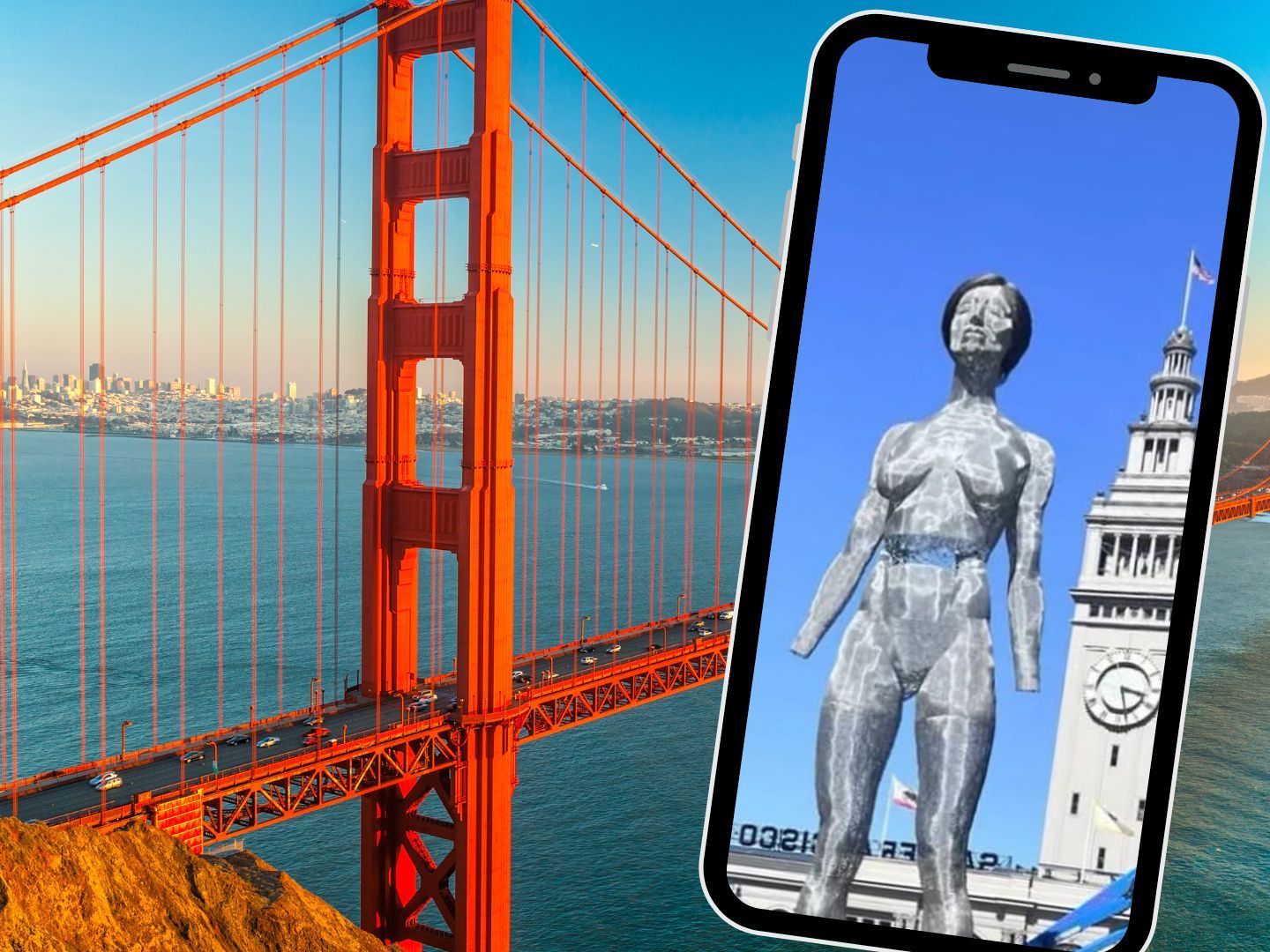 Eine nackte Frauenstatue in San Francisco sorgt für Wirbel – Kritiker halten sie für zu provokant, die Künstlerin will weibliche Stärke zeigen.