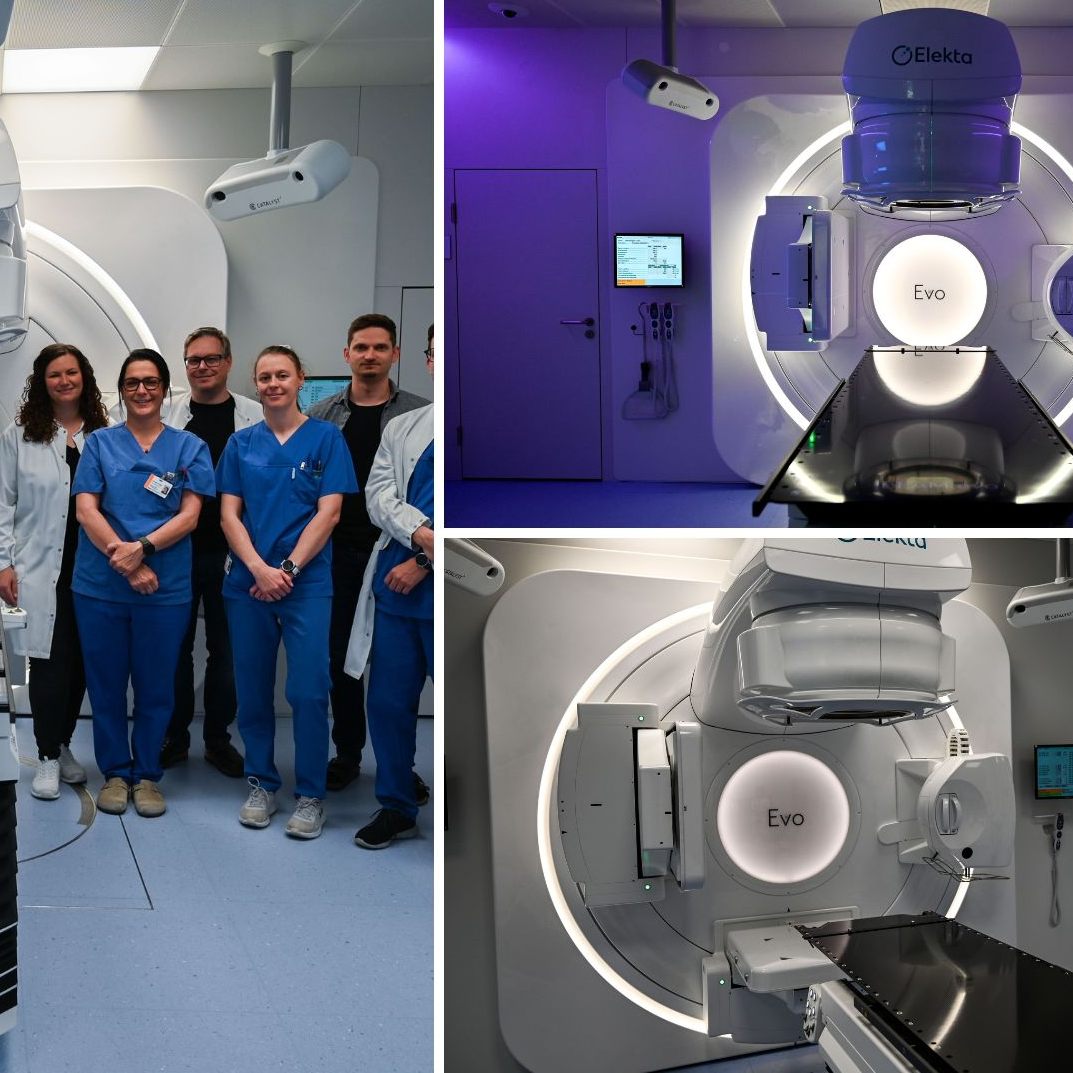Elekta Evo mit KI-unterstütztem CT am LKH Feldkirch