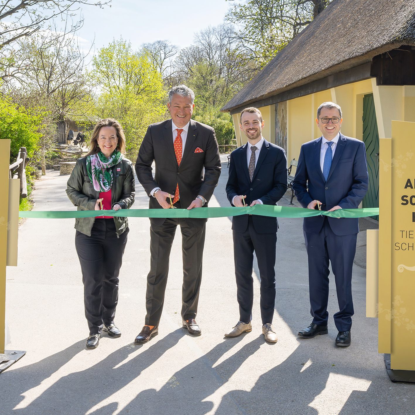 Artenschutzhaus für Wiener Zoo.