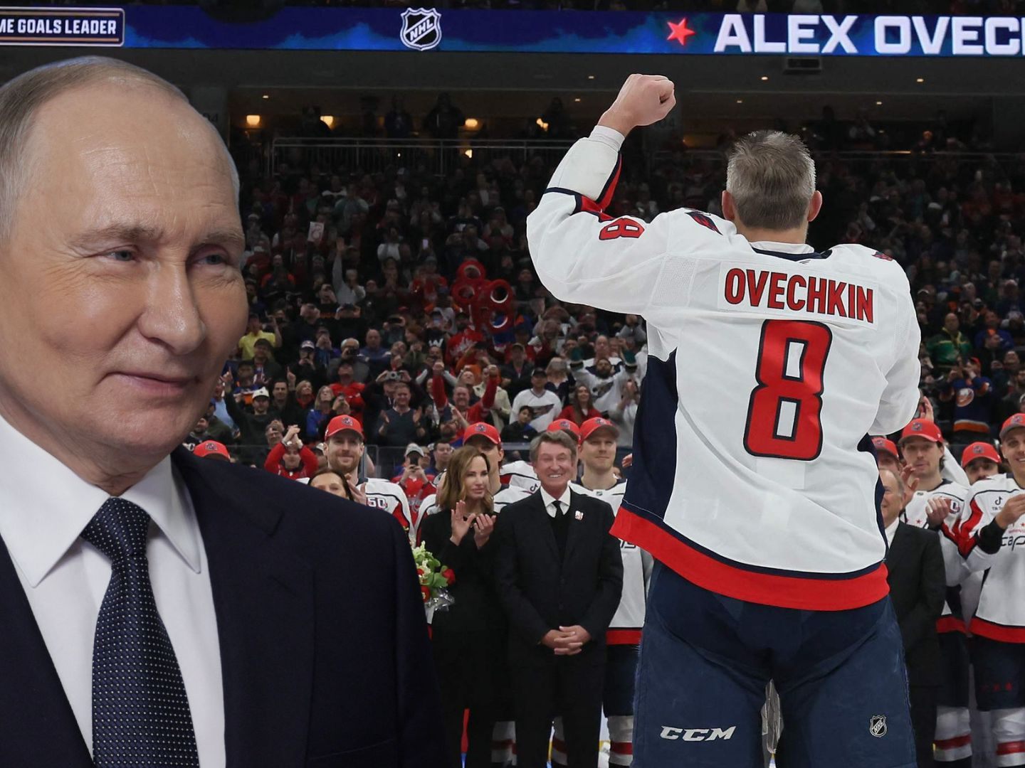 Putin gratulierte Ovechkin
