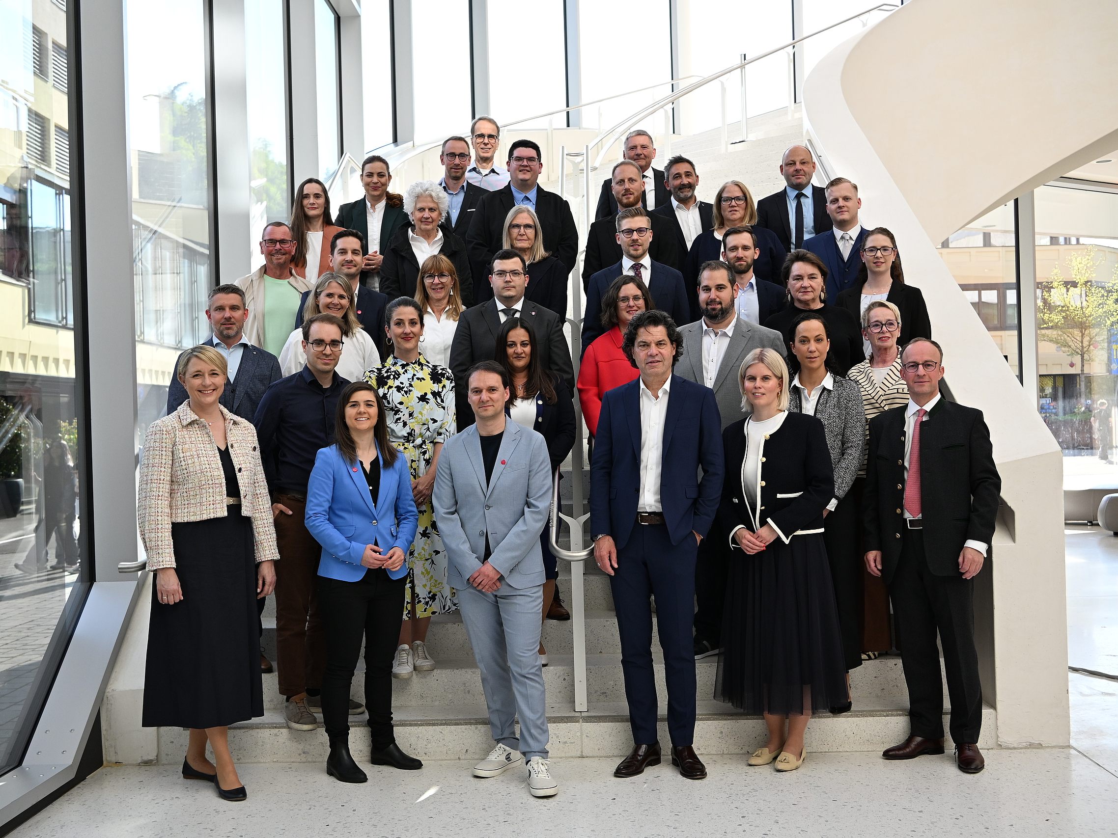 Die 36 Mitlieder der Feldkircher Stadtvertretung wurden am 15. April angelobt. Die 36 Mitlieder der Feldkircher Stadtvertretung wurden am 15. April angelobt.