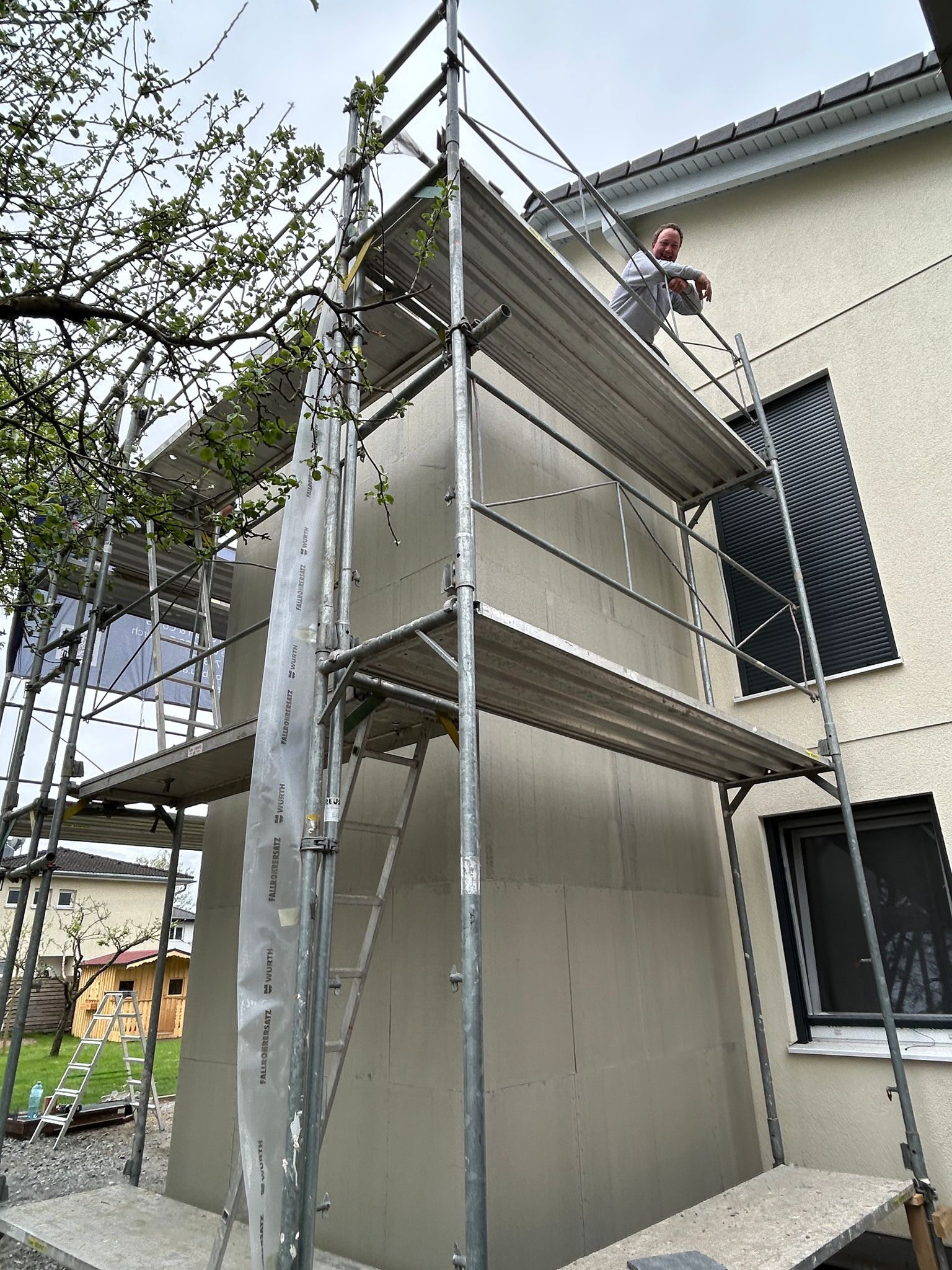 Für Stefan eine Selbstverständlichkeit, der Familie zu helfen.