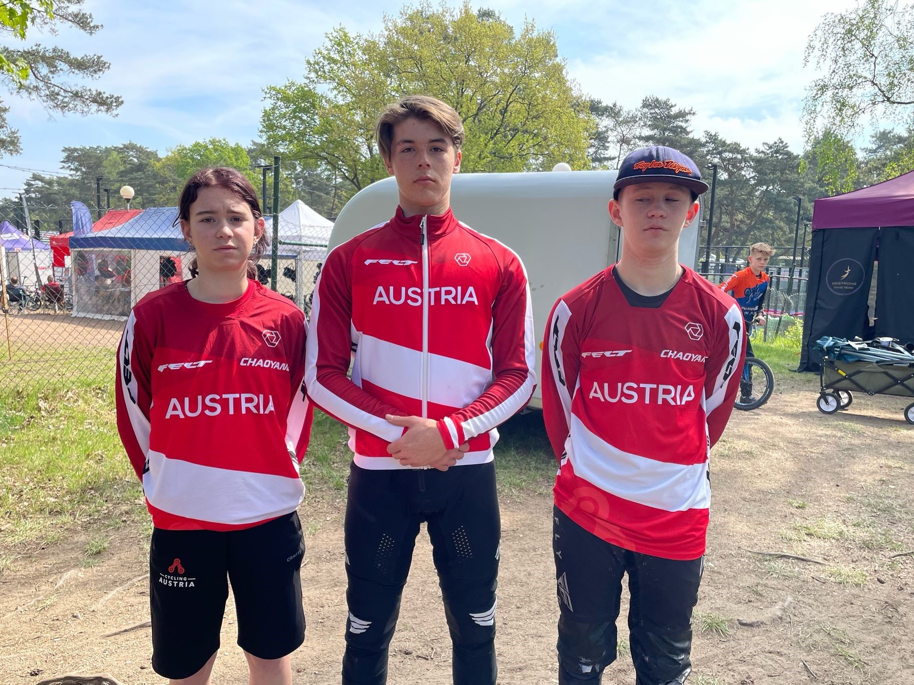 v.l.: Paikea Marte, Valentin Muther, Feanor Marte