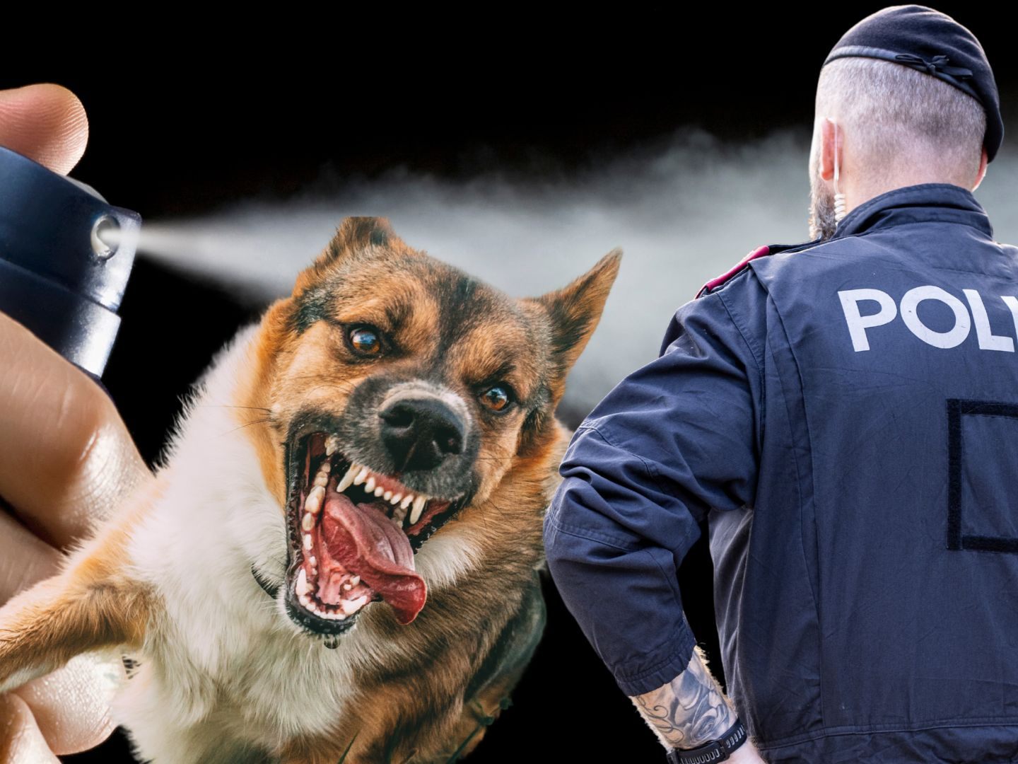Polizei musste mit Pfefferspray eingreifen