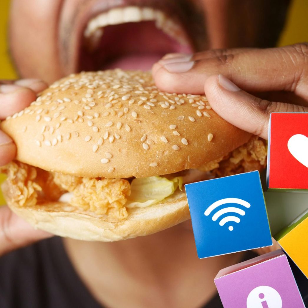 Ernährung in sozialen Medien präsentes Thema - Nachahmungsgefahr hoch.