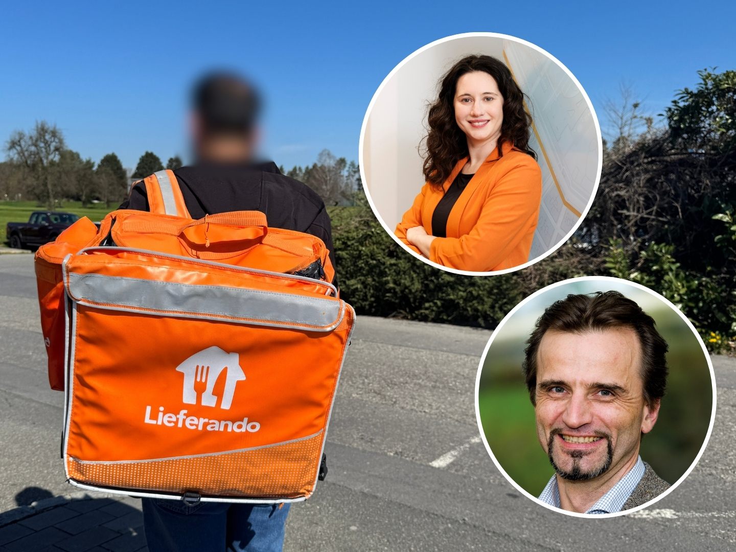 Durch die freien Dienstverträge sind die Arbeitsbedingungen der Lieferando-Fahrer in der Kritik.