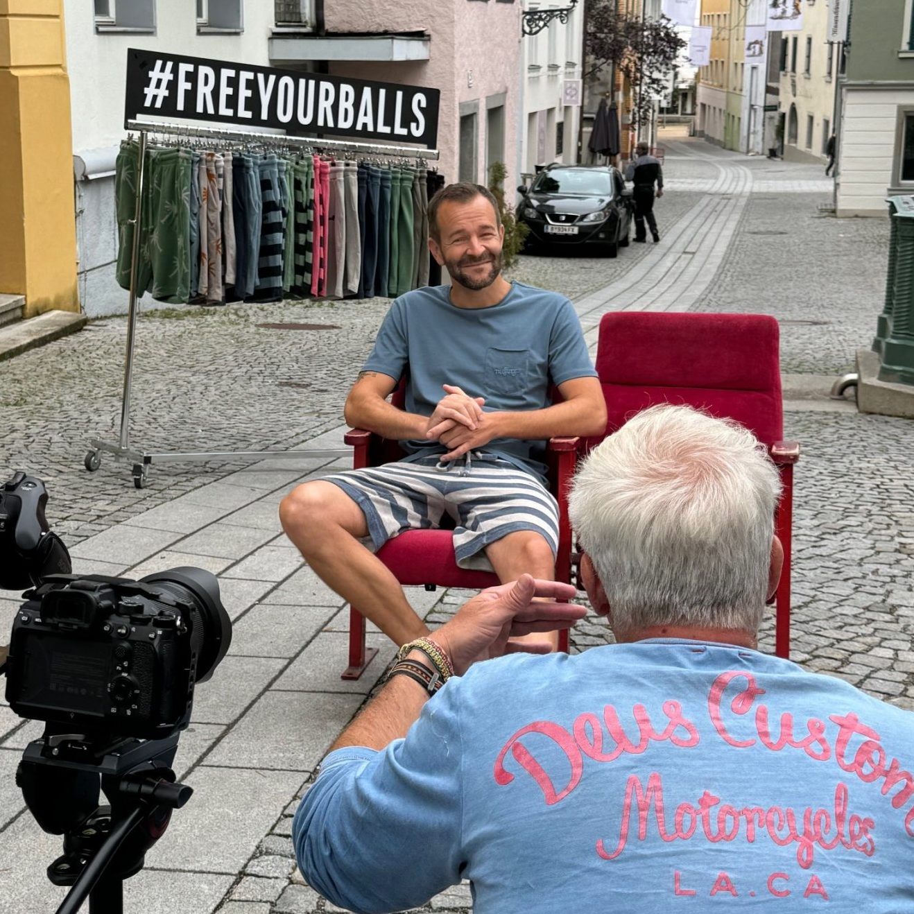 Gedreht wurde das Nuffinz-Portrait mitten im Herzen von Bregenz.