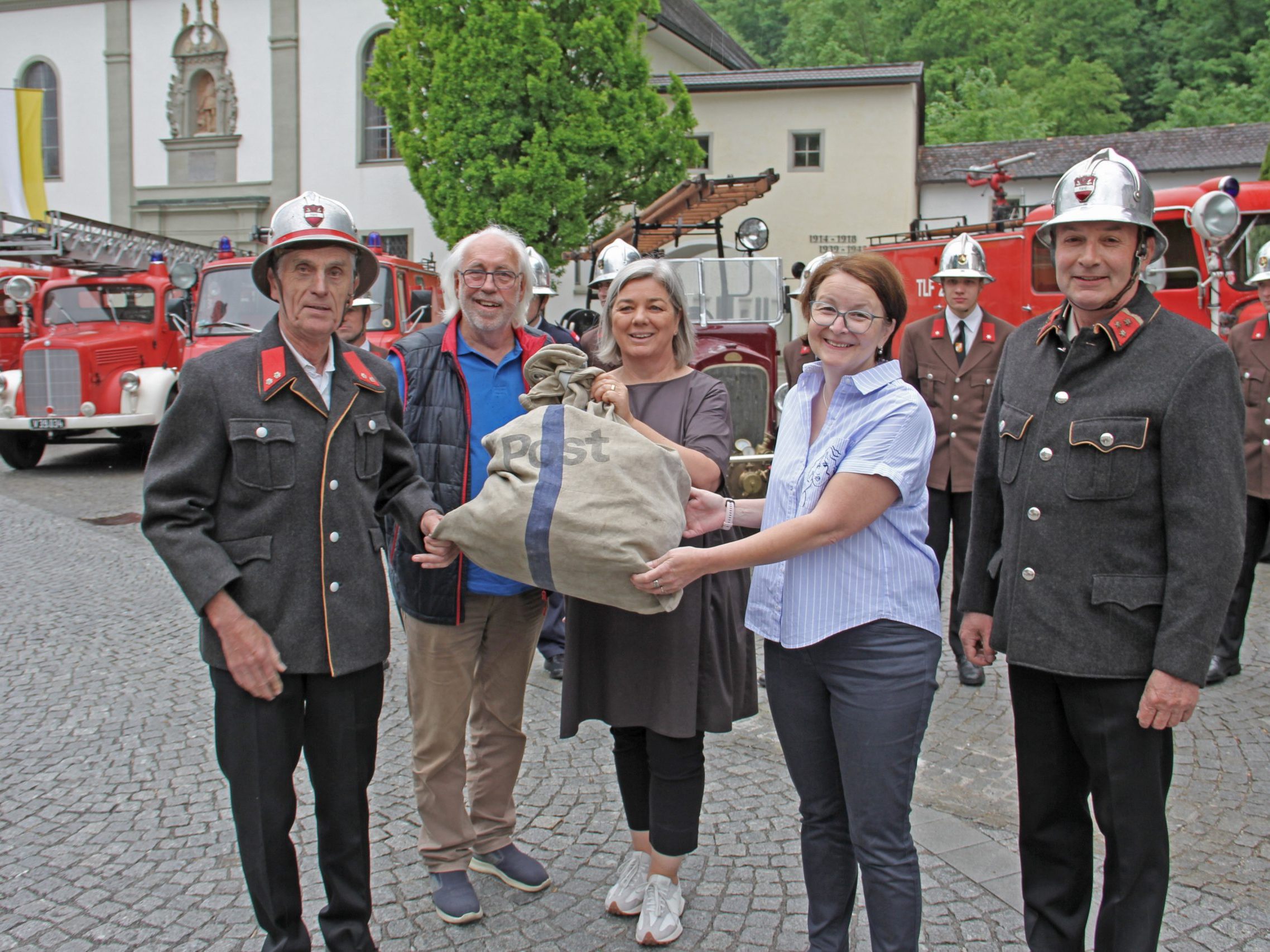 Postübergabe in Hohenems