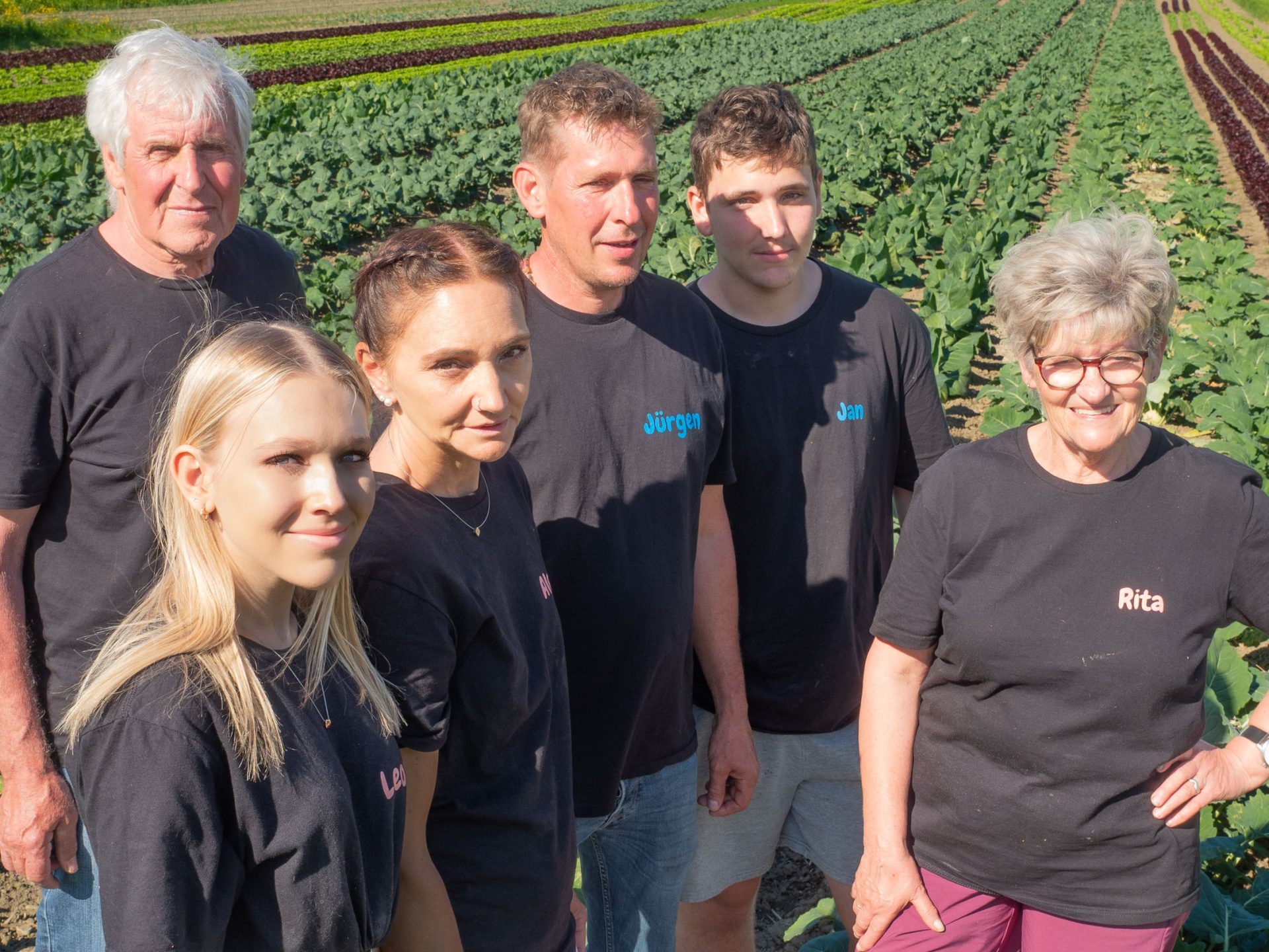 Die Familie Meusburger - Leopold, Jürgen, Jan, Leonie, Alexandra und Rita Die Familie Meusburger - Leopold, Jürgen, Jan, Leonie, Alexandra und Rita