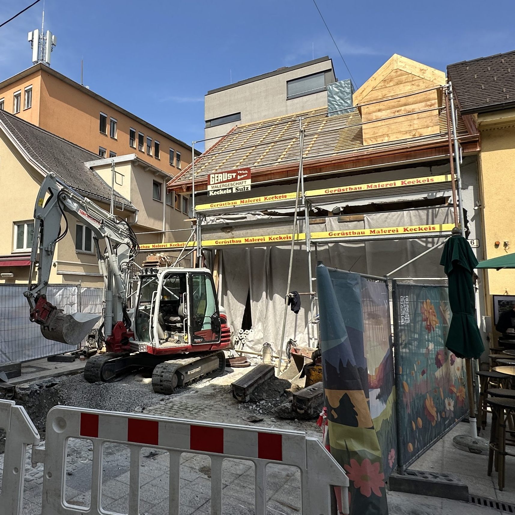 In der Bregenzer Innenstadt tut sich was.