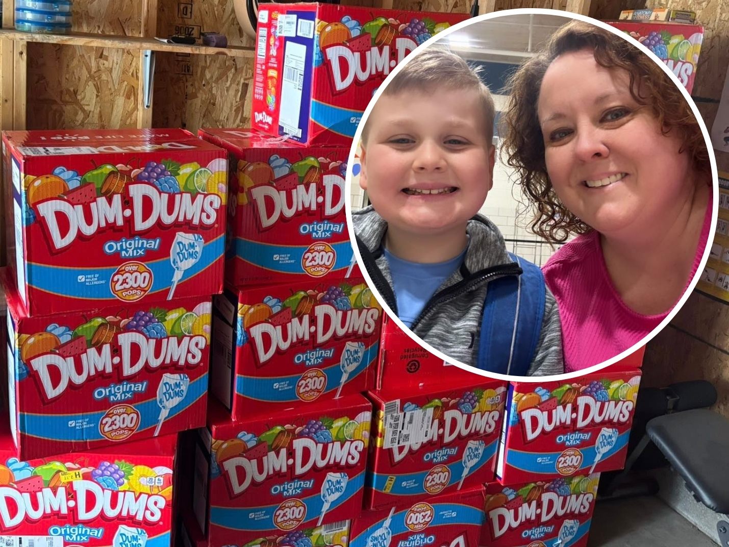 Der Achtjährige hat über das Handy seiner Mama unbemerkt 70.000 Lollipops bestellt.