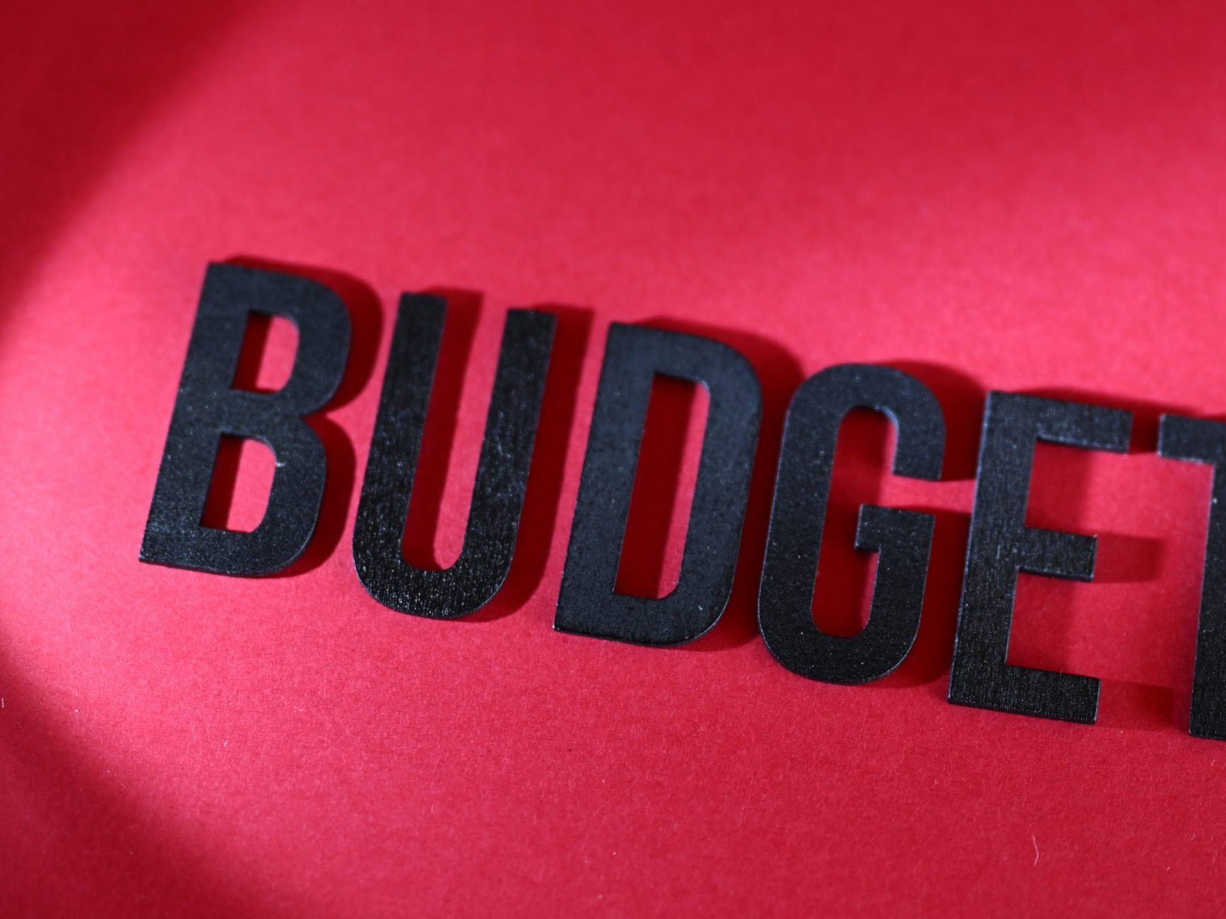 Budgetpräsentation einen Tag her. Budgetpräsentation einen Tag her.