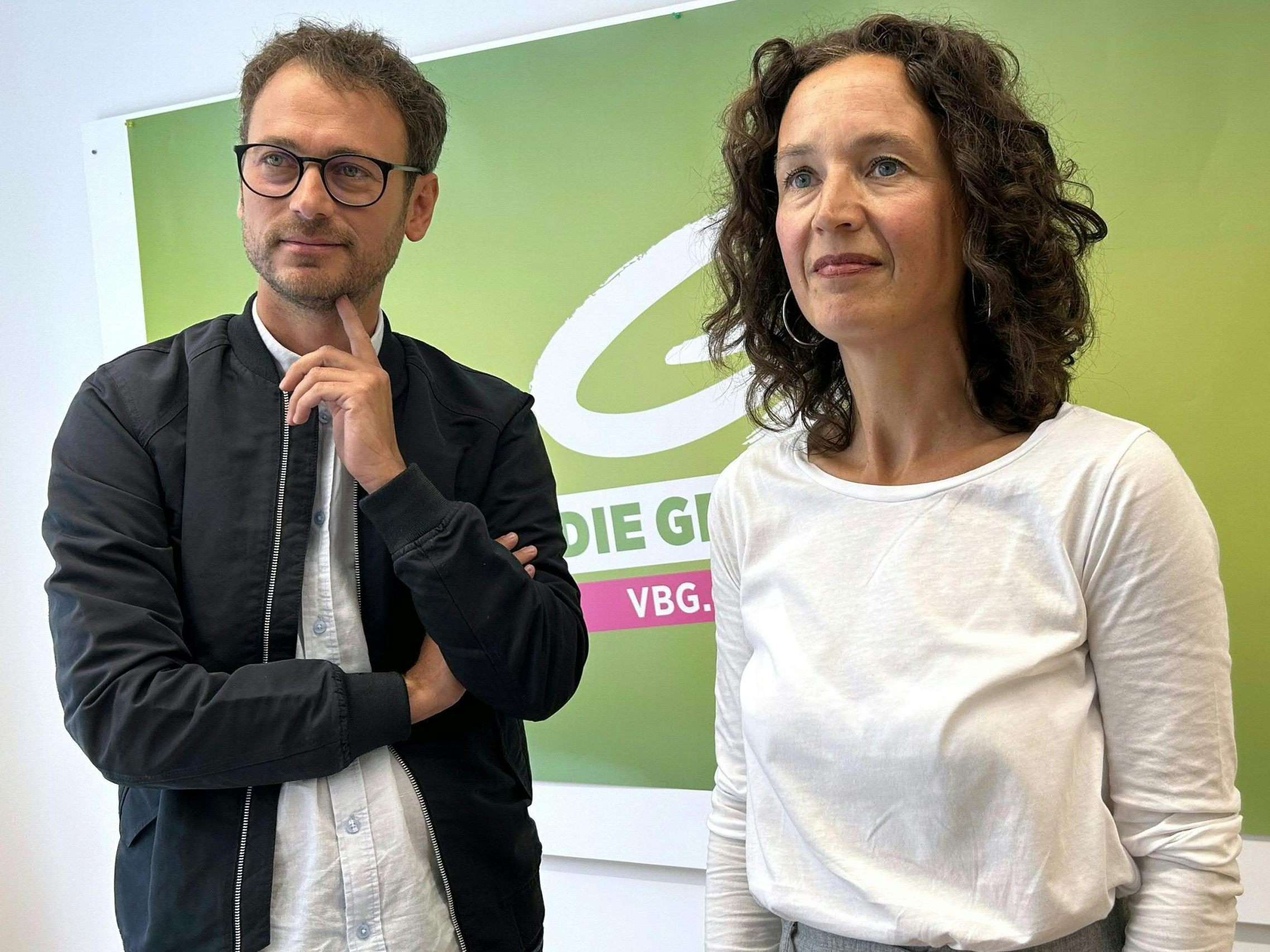Frisches Grün: Parteitag bestätigt Zadra und Hammerer