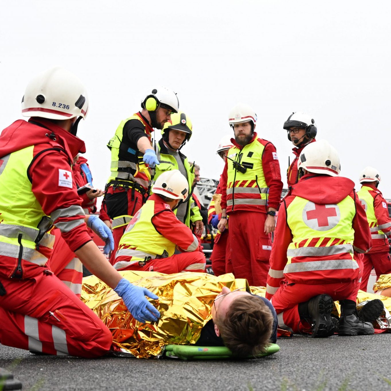 500 Rotkreuz-Helfer trainieren in Kärnten für den Ernstfall.