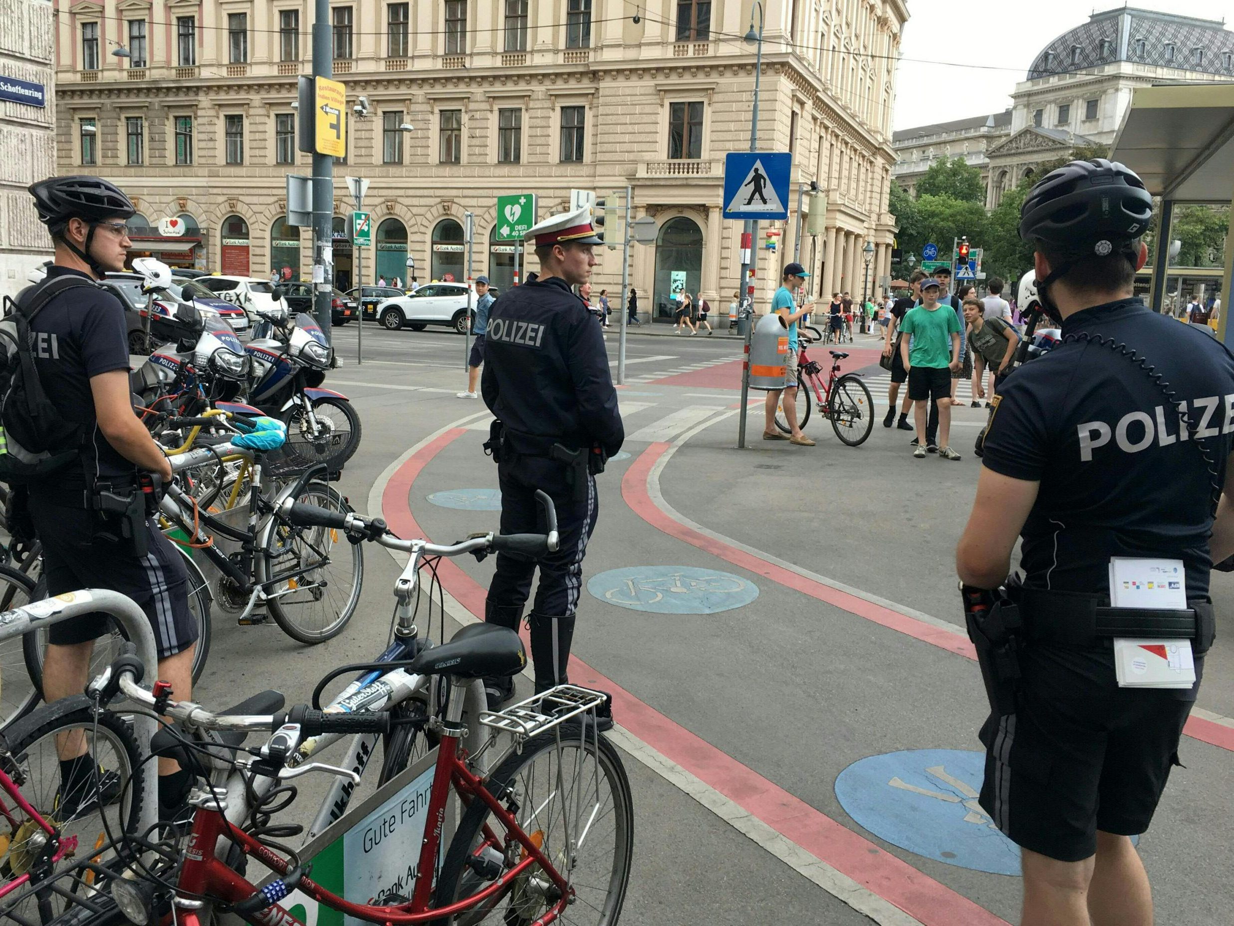 In Wien wurde eine Fahrrad- und E-Scooter-Schwerpunktaktion durchgeführt. In Wien wurde eine Fahrrad- und E-Scooter-Schwerpunktaktion durchgeführt.