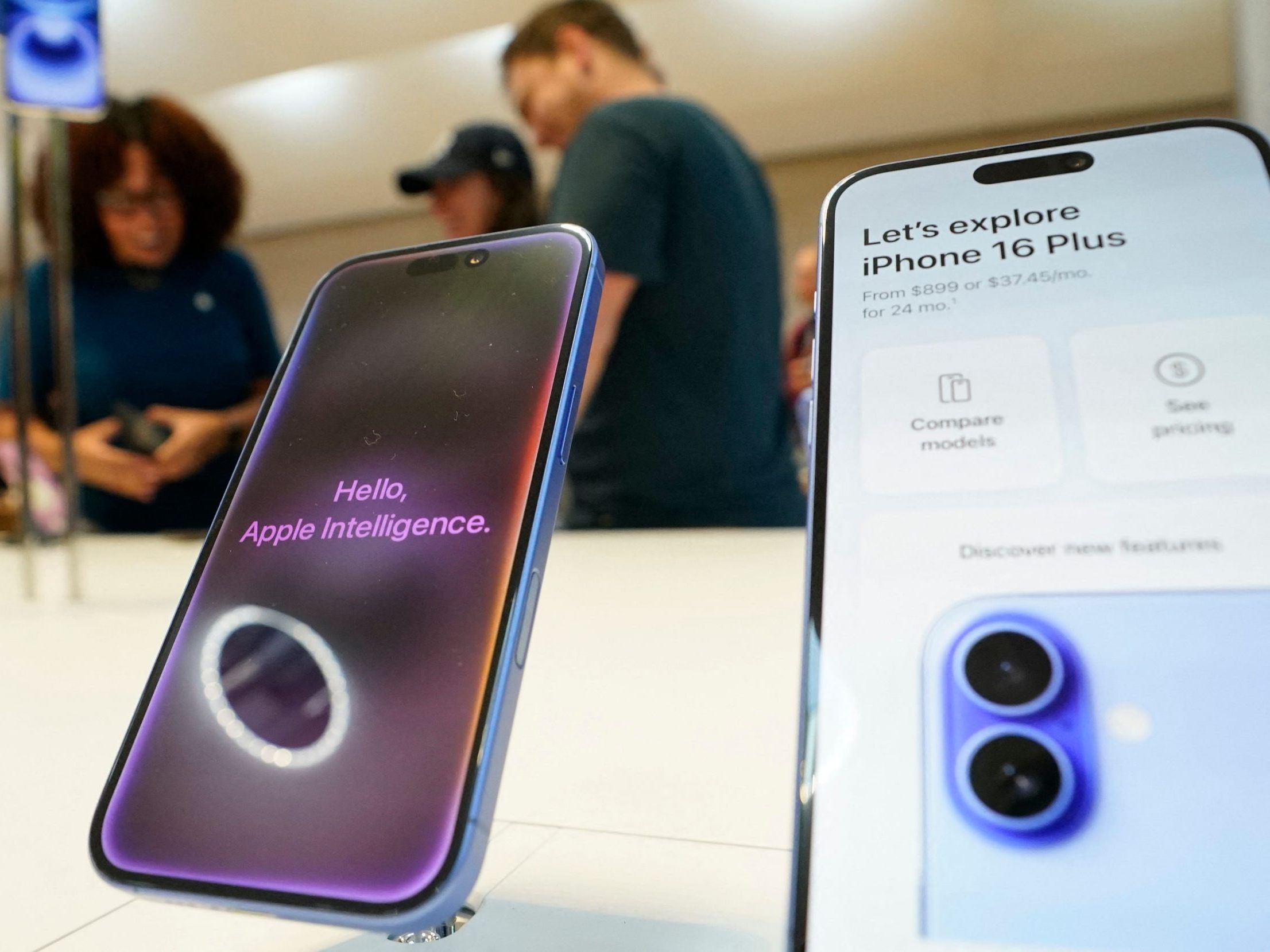 Trumps Zölle bringen auch Apple Probleme. Trumps Zölle bringen auch Apple Probleme.