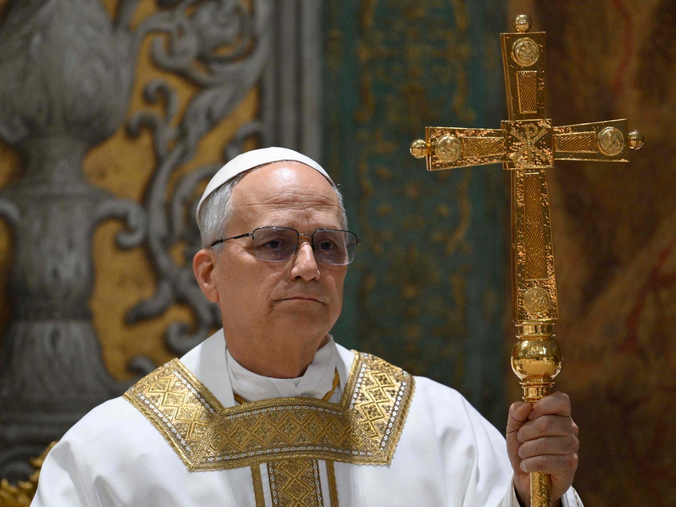 Papst Leo XIV. bei einer Messe im Vatikan. Papst Leo XIV. bei einer Messe im Vatikan.