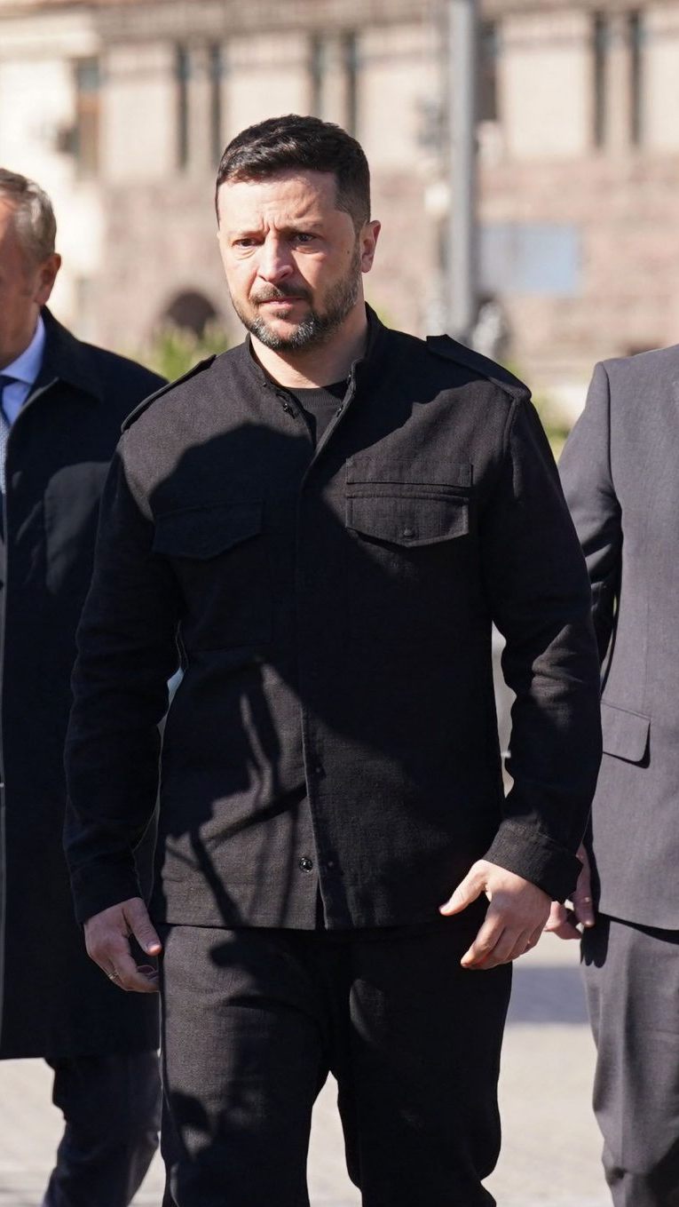 Solidaritätsbesuch von Merz, Macron, Starmer und Tusk in Kiew