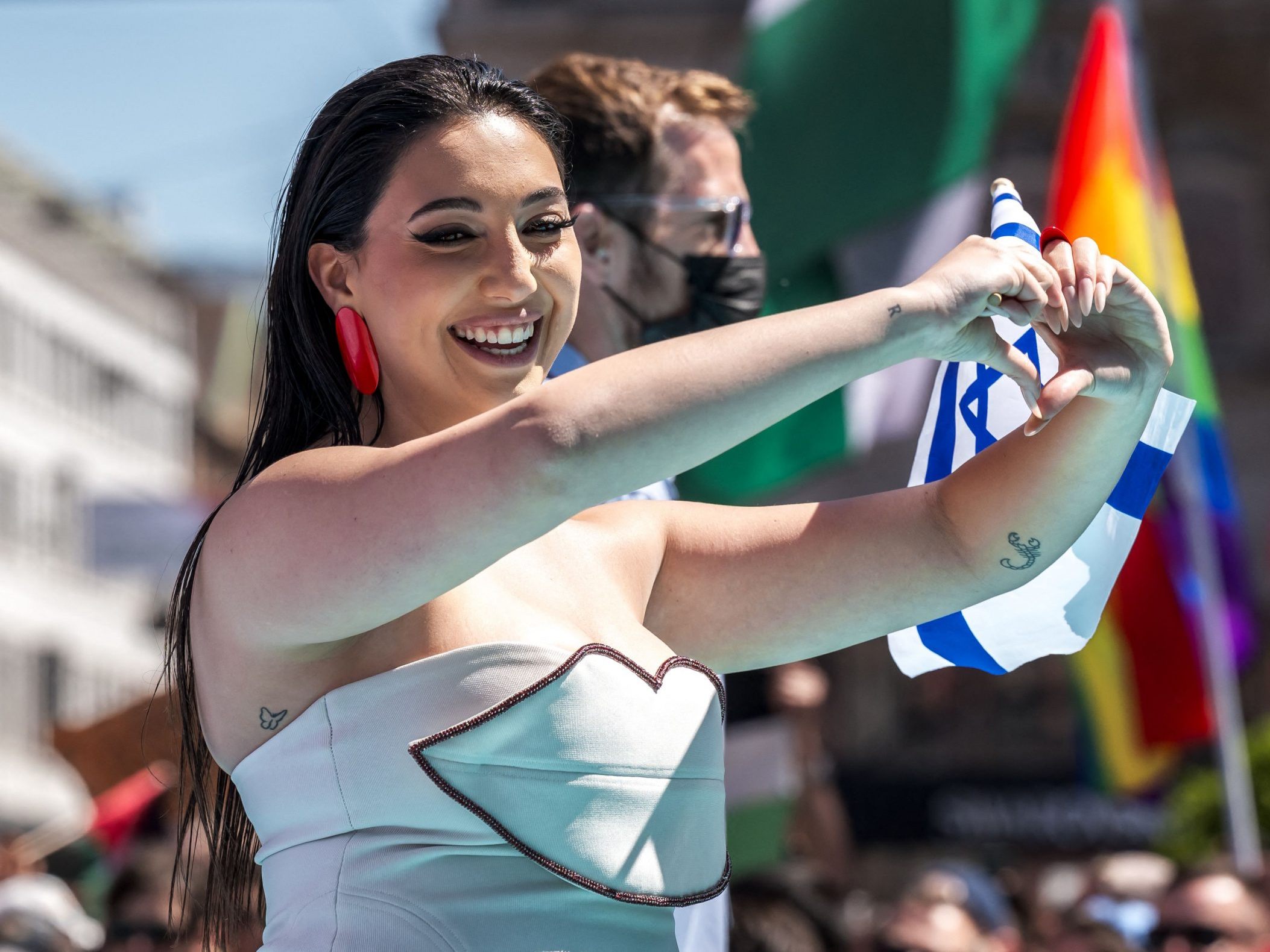 Israels Yuval Raphael zeigt sich vor dem ESC zuversichtlich.