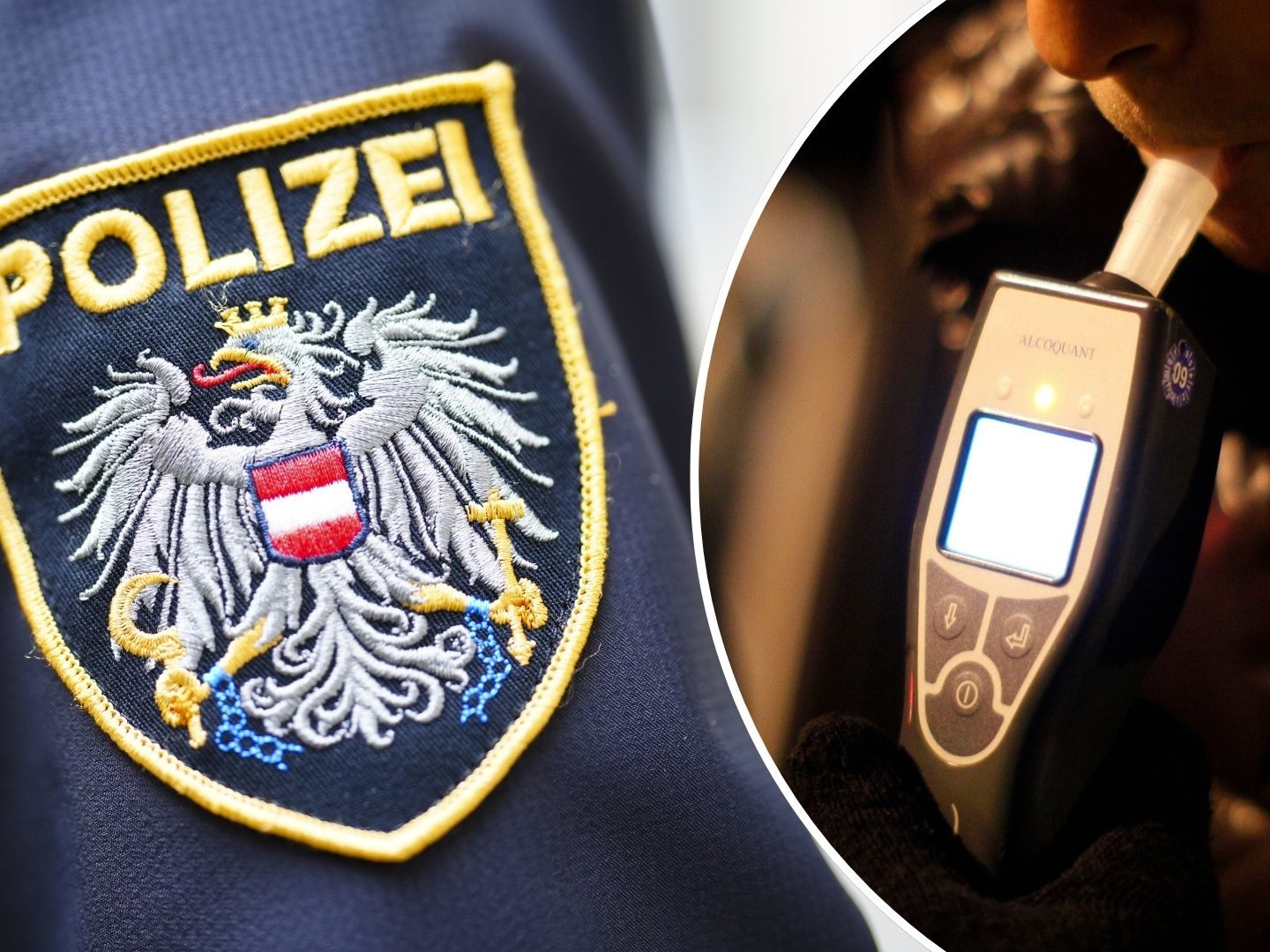 Ein alkoholisierter 40-Jähriger verursachte am Montagabend einen Unfall.