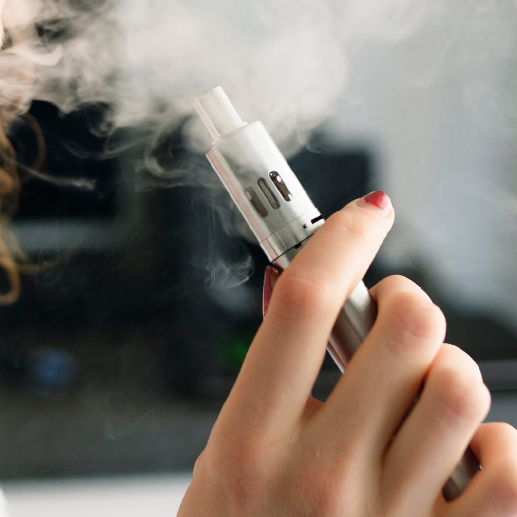 Brandverletzungen durch E-Zigaretten sind keinesfalls ungefährlich.