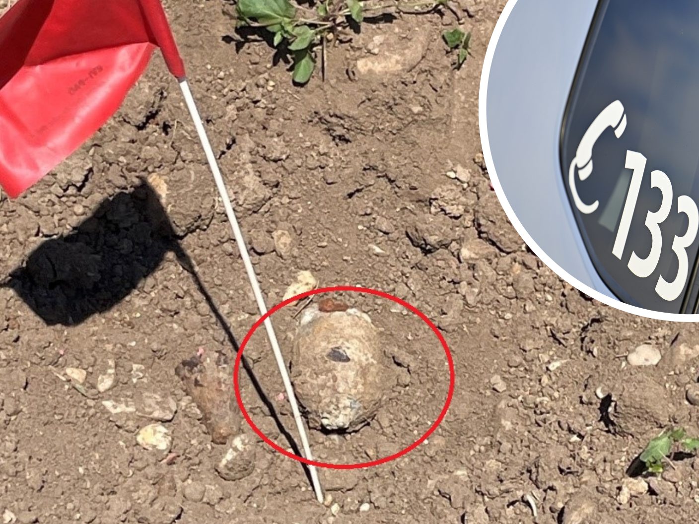 In Wien-Favoriten wurden Kriegsrelikte auf einem Baugelände gefunden.