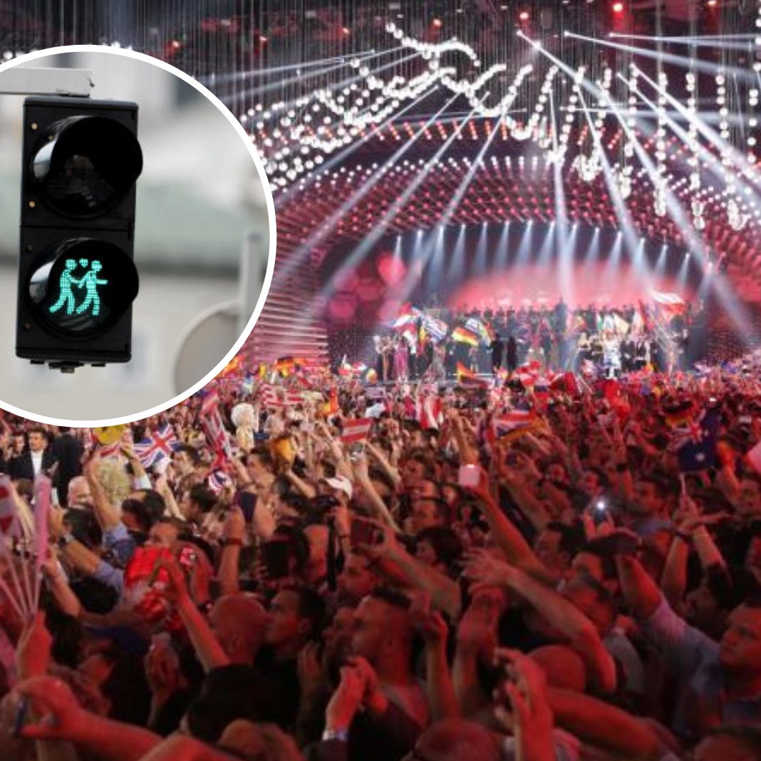 Der Song Contest 2015 in der Stadthalle brachte Wien Ampelpärchen und mehr.