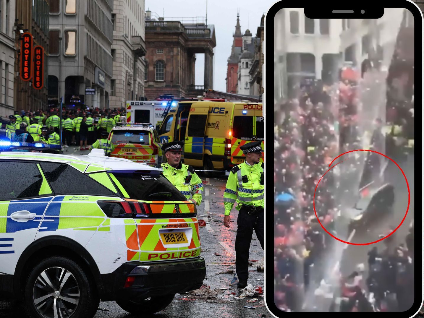 Drama bei Liverpool-Meisterfeier Drama bei Liverpool-Meisterfeier