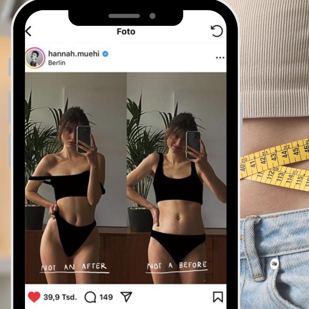 Die Influencerin Hannah Muehi macht immer wieder auf die Realität aufmerksam.