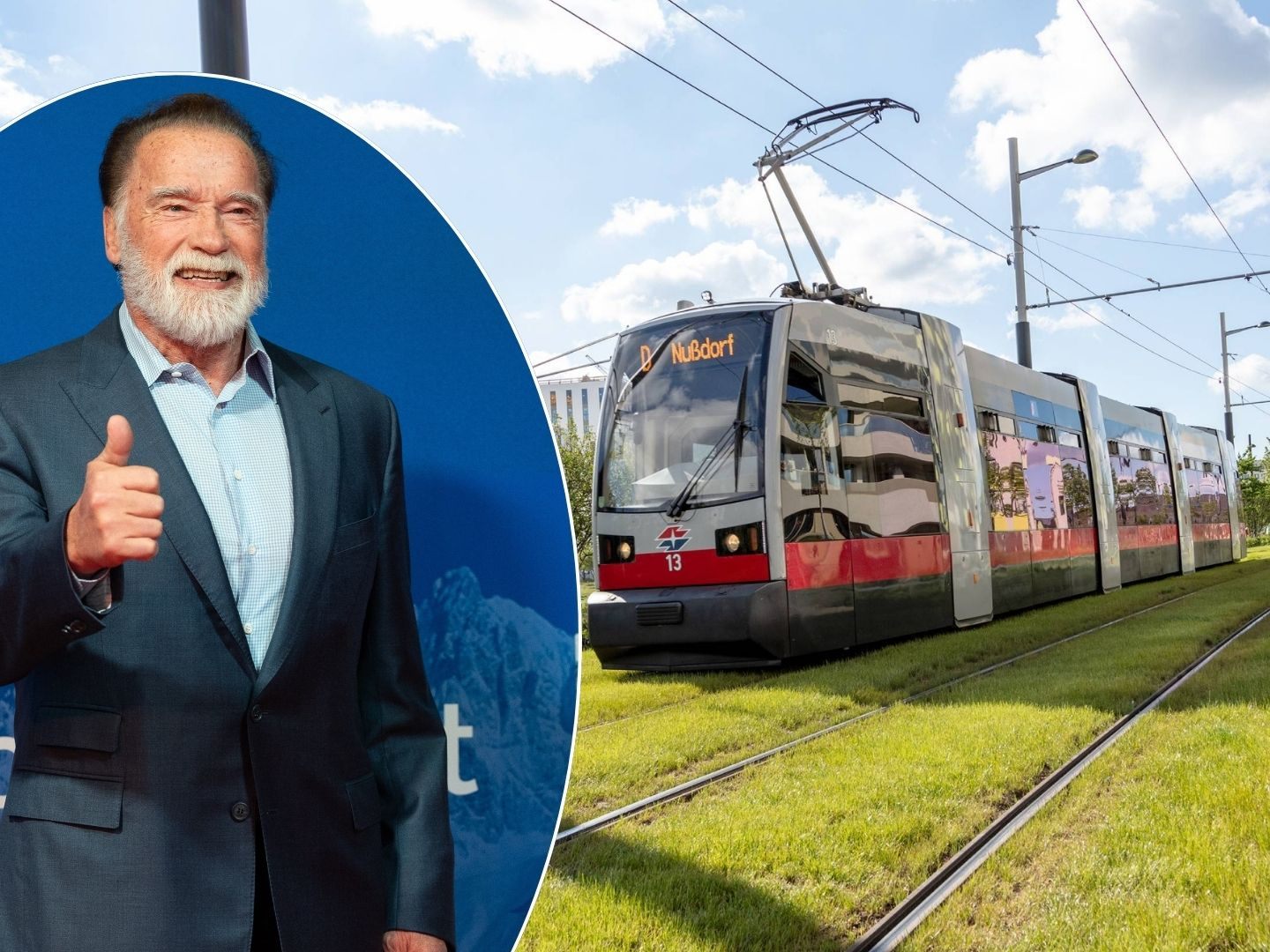 "Arnie" und die Wiener Linien machen beim Thema Klimaschutz gemeinsame Sache. "Arnie" und die Wiener Linien machen beim Thema Klimaschutz gemeinsame Sache.