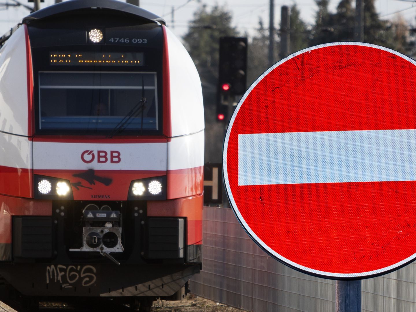 Die Sperre führt zu Einschränkungen im Fern- und Nahverkehr.