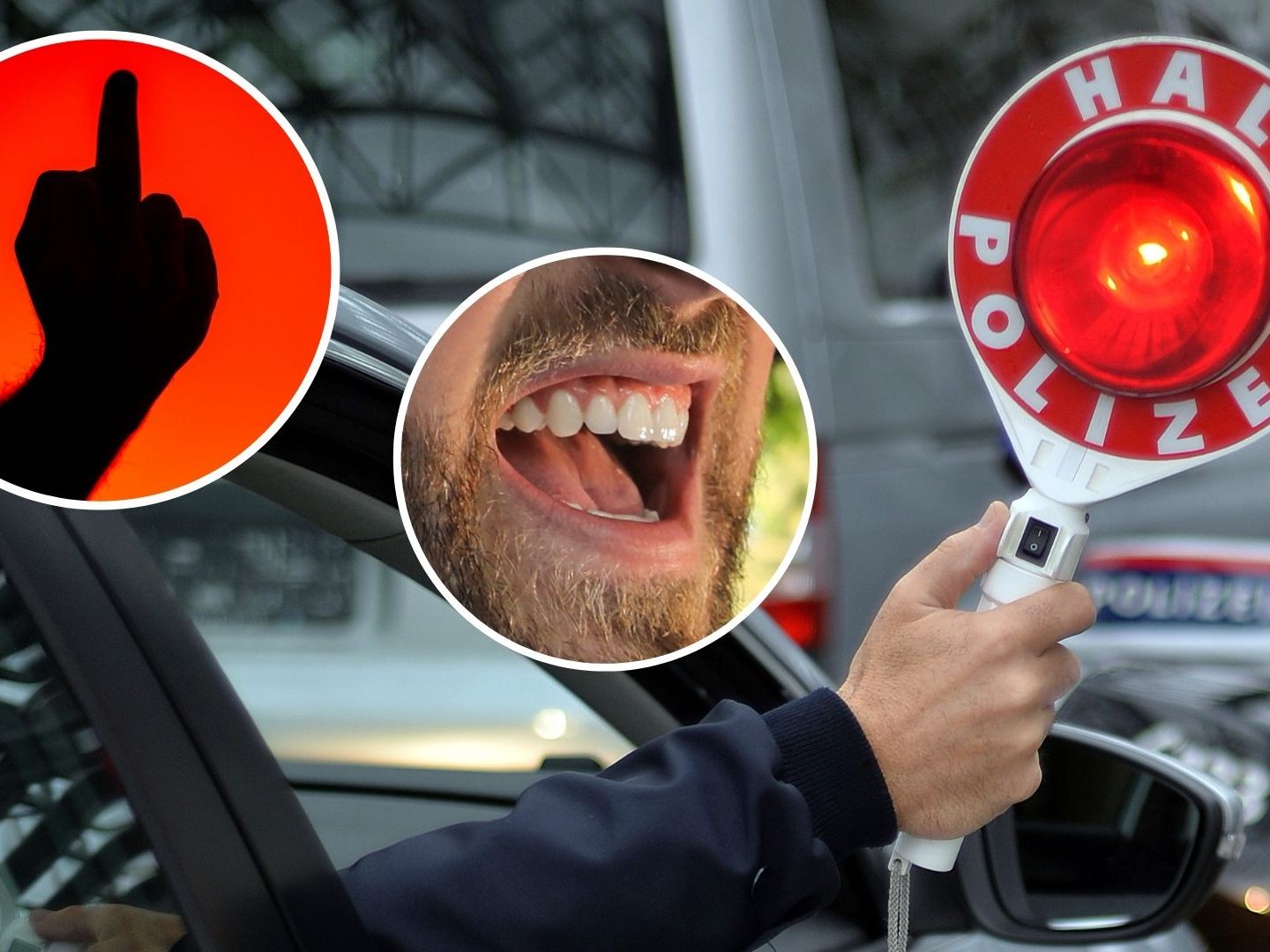 Eine Verkehrskontrolle in Ottakring eskalierte, ein Polizist wurde verletzt.