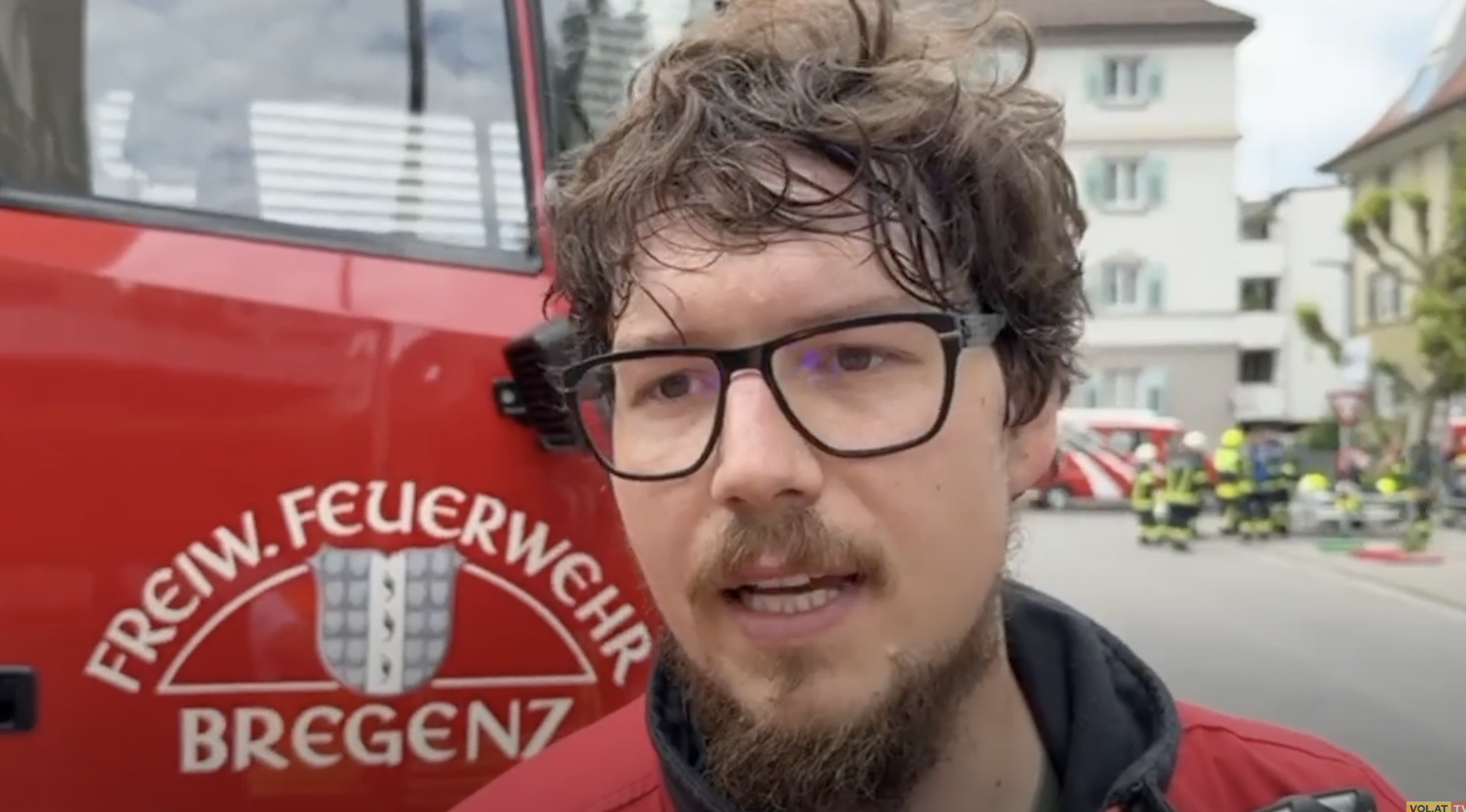 Einsatzleiter Christoph Pasi