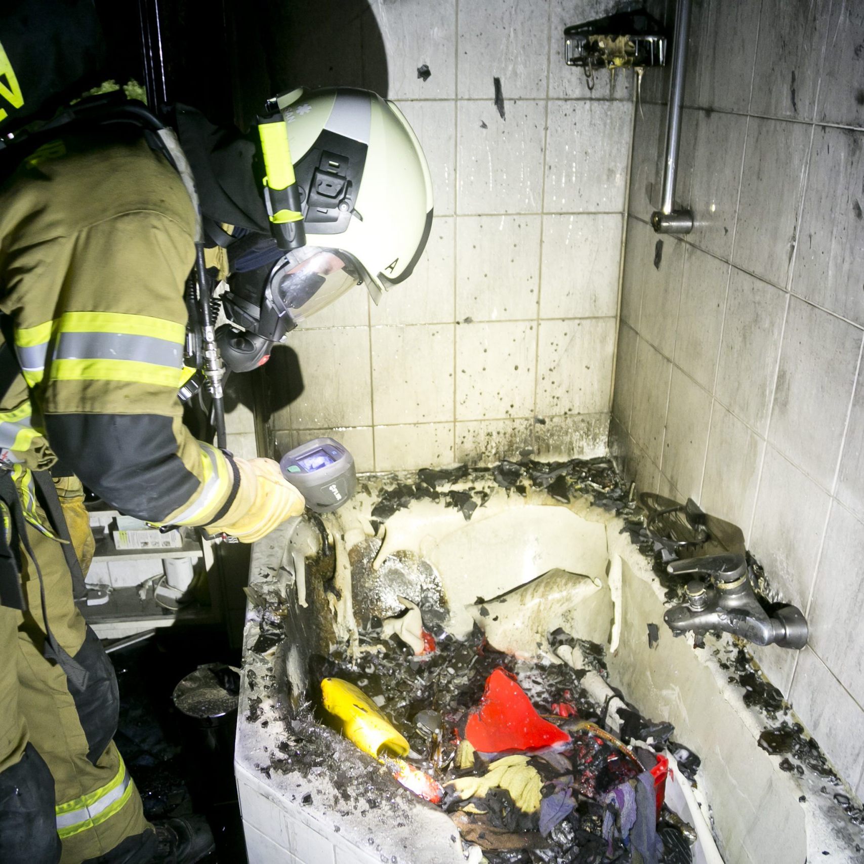 Die Feuerwehr wurde am Samstagabend zu einem Einsatz in Nüziders gerufen.