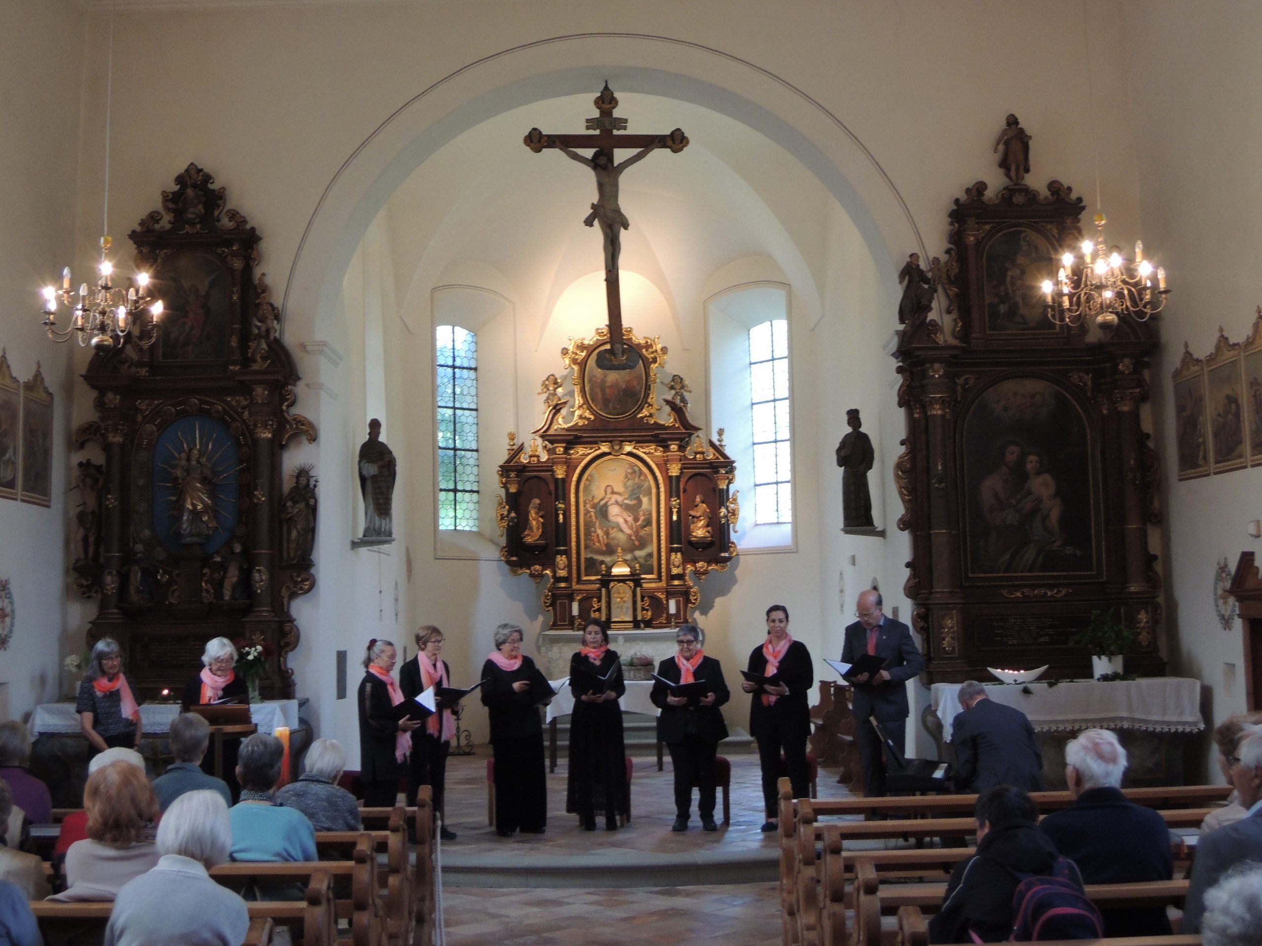 Maiandacht in St. Corneli am 18. 5. 25 mit dem Liederhort-Ensemble Tosters Gesamtchor Liederhort Tosters Maiandacht in St. Corneli am 18. 5. 25 mit dem Liederhort-Ensemble Tosters Gesamtchor Liederhort Tosters