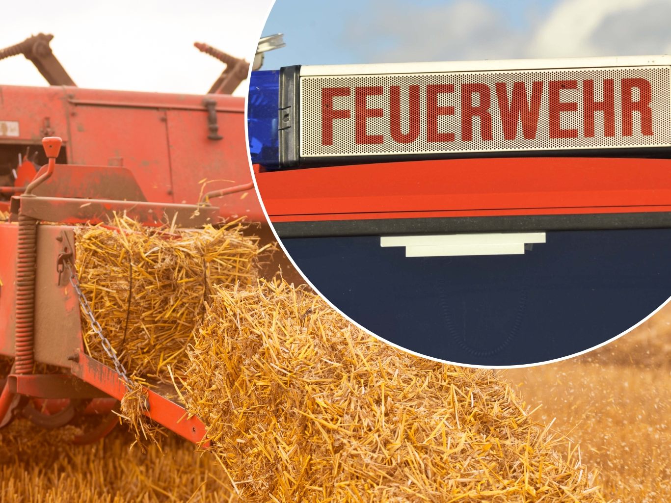 Der Mann wurde bei dem Unfall schwer verletzt.