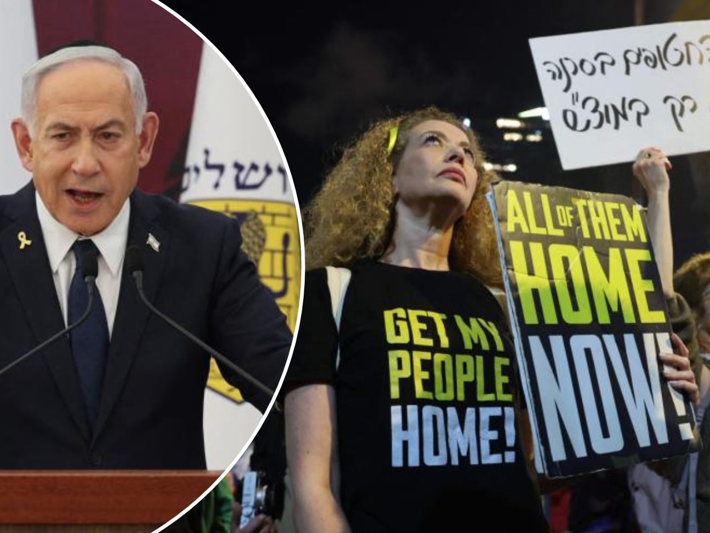 Netanyahus Aussagen sorgen bei den Familien der Geiseln für Entsetzen.